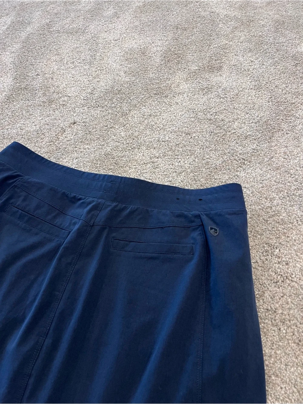Kuhl Freeflex Skort Women Sz Medium Athletic Night Sky Blue Lightweight 6307 $85 - Picture 8 of 16